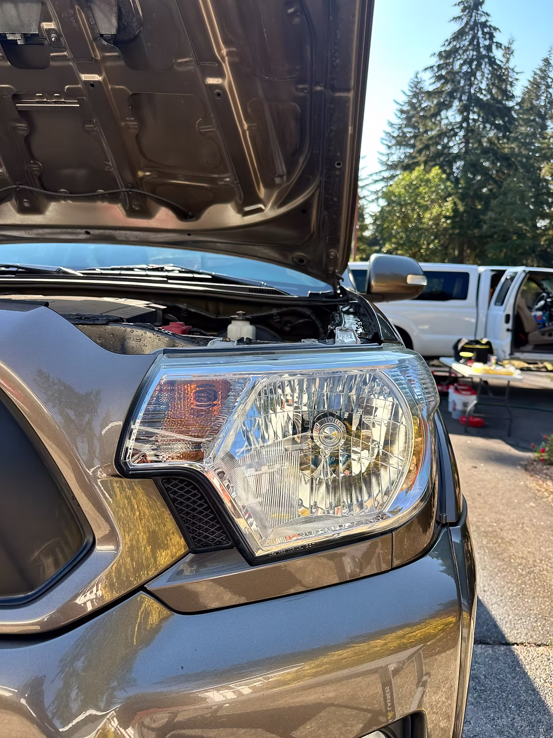 Headlight Restoration after detailing