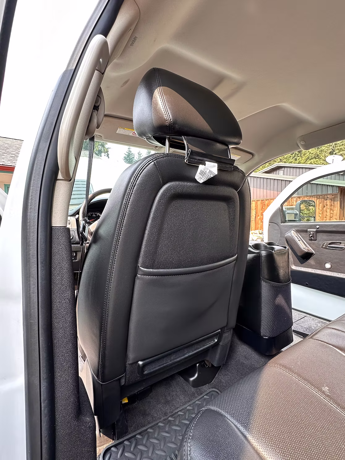 Leather Seat Cleaning after detailing