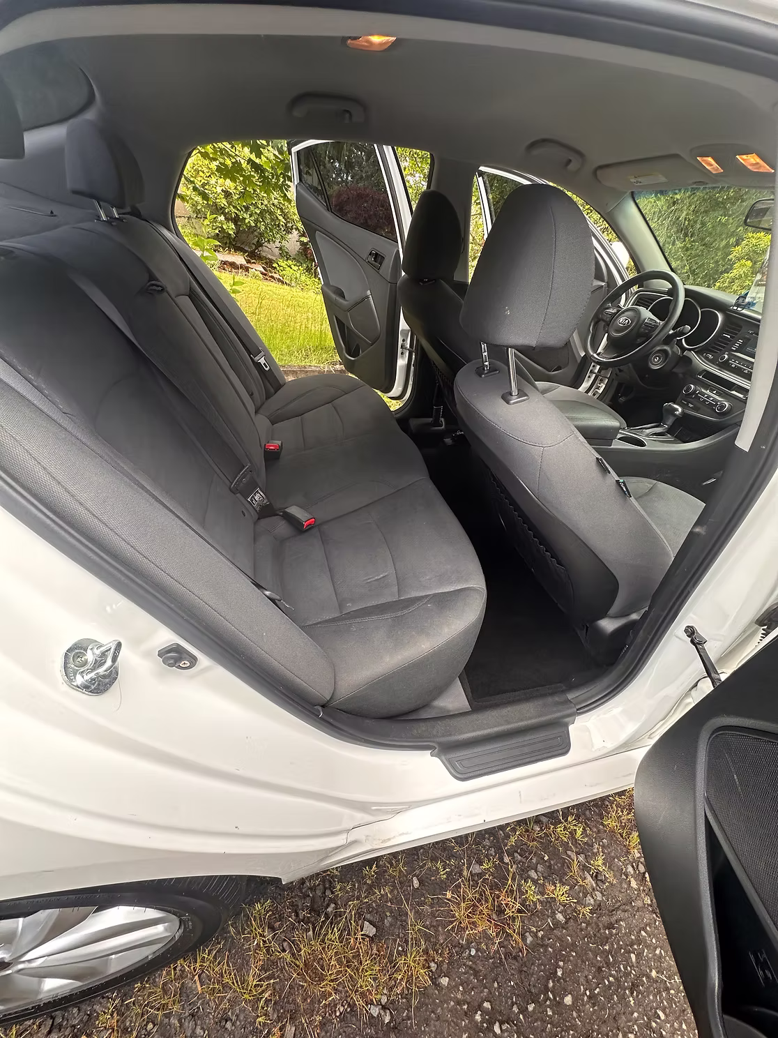 Rear Seat Deep Clean after detailing